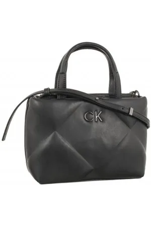 Calvin Klein Torebka Re-Lock Quilt Tote Mini Black K60K611340 BEH (CK438-a)