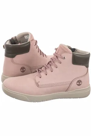 Timberland Trzewiki Seneca Bay 6 In Side Zip Light Pink Nubuck 0A5RRG DD9 (TI110-a)