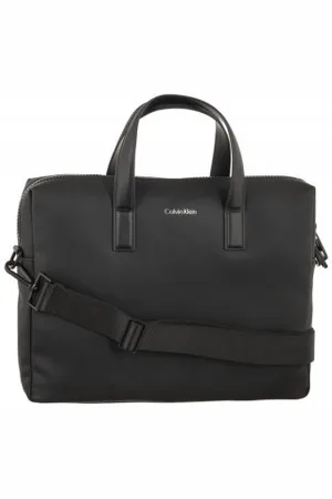 Calvin Klein Torba na Laptopa CK Must Laptop Bag Black Pique K50K511221 BEH (CK440-a)