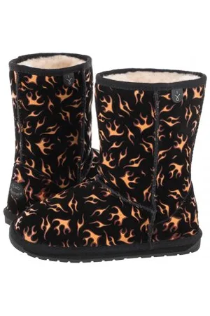 Emu Buty Wallaby Flame Black K12754 (EM436-a)