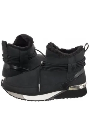 U.S. Polo Assn. Botki Frida009 Blk FRIDA009W/BUY1 (US151-a)