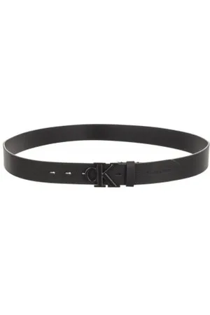 Calvin Klein Pasek Ro Mono Plaque Lthr Belt 35mm Black K50K511416 BEH (CK404-a)