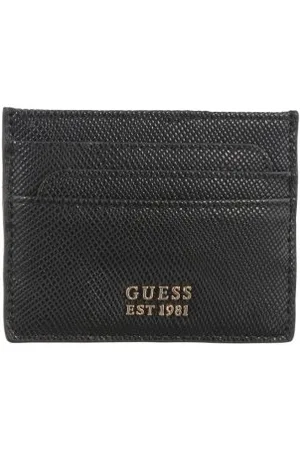Guess Etui na karty Laurel Slg Card Holder SWZG85 00350 Black (GU488-a)