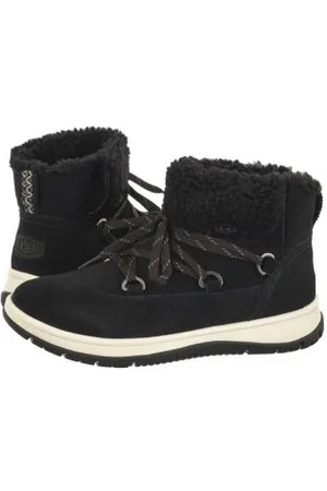 UGG Botki W Lakesider Heritage Lace 1143836 BLK (UA94-a)
