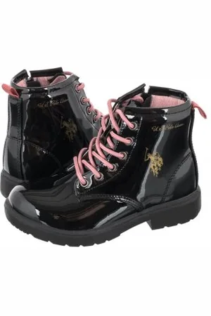 U.S. Polo Assn. Trzewiki Yva001 Blk YVA001K/AY1 (US117-a)