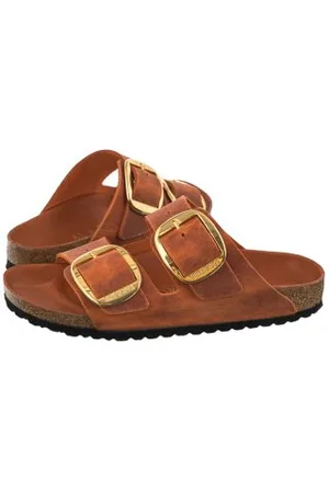 Birkenstock Klapki Arizona Big Buckle Burnt Orange 1026661 (BK210-c)