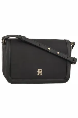 Tommy Hilfiger Torebka Listonoszka TH Essential S Flap Crossover AW0AW15700 BDS (TH996-a)