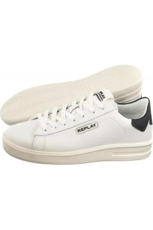 Replay Sneakersy Universty M Prime 2 GMZ4O.000.C0011L RZ4O0011L 0062 White/Black (RP23-a)