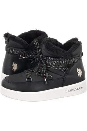 U.S. Polo Assn. Śniegowce Vegy001 Blk VEGY001W/ANY2 (US120-a)