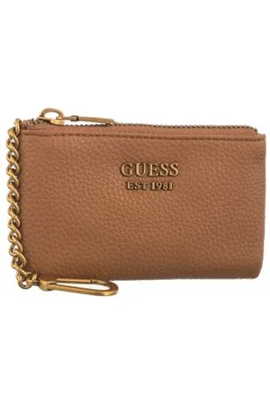 Guess Portfel Becci Slg Zip Pouch SWVB87 82340 Cognac (GU486-b)