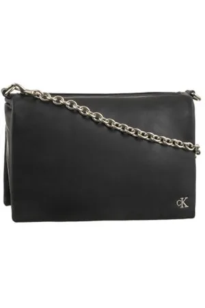 Calvin Klein Torebka Listonoszka Micro Mono Chain Camera Pouch 24 Black K60K611948 BEH (CK464-a)