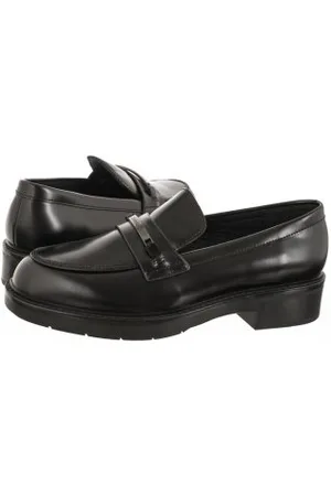 Calvin Klein Loafersy Rubber Sole Loafer W/HW Ck Black HW0HW01791 BEH (CK312-a)