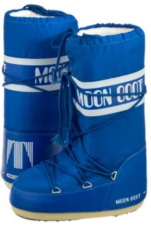 Moon Boot Śniegowce Icon Nylon Electric Blue 14004400075 (MB2-s)