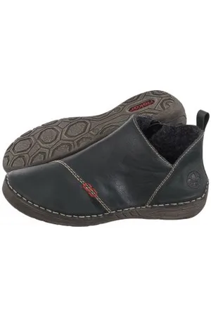 Rieker Botki Zielone 52574-54 Green (RI191-a)