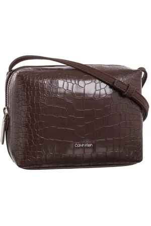 Calvin Klein Torebka CK Must Mini Bag Croco Cioccolate Lab Croco K60K612452 HJM (CK550-a)