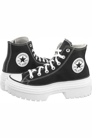 Converse Trampki CTAS Lugged Heel Hi Black/White/Egret A08258C (CO702-a)