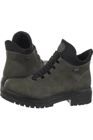 Rieker Botki Zielone Y3163-54 Green (RI39-d)