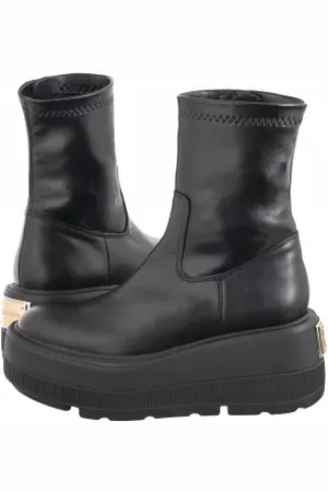 Carinii Botki Czarne B9781__-E50-000-000-G36 (CI780-a)