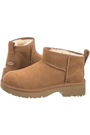 UGG Śniegowce Kids Classic Ultra Mini New Heights 1157732K CHE (UA114-b)