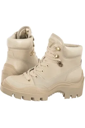 Guess Botki Yia FLFYIA ELE10 Beige (GU674-a)