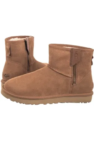 UGG Botki W Classic Mini Bailey Zip W/1151230 CHE (UA124-a)