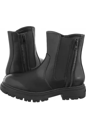 Calvin Klein Botki Chelsea Boot Black V3A5-81019-1355999 (CK598-a)