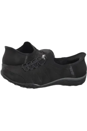 Skechers Półbuty Breathe-Easy Home Body Black 100615/BBK (SK194-a)