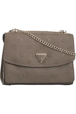 Guess Torebka Cresidia Cnvrtble Xbody Flap HWPG93 49210 Dark Taupe (GU691-a)