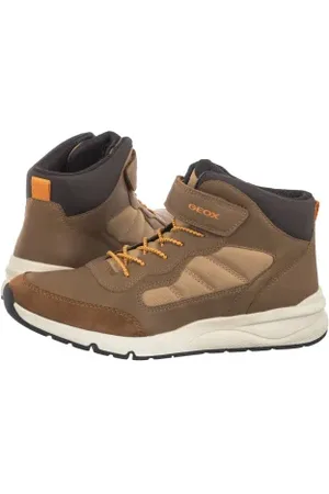 Geox Trzewiki J Rooner B. E - Wax.Syn+Nylon Cognac J46H0E 0MEFU C6001 (GE201-a)