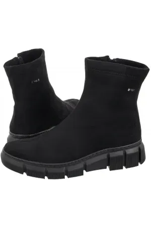 Helios Botki Czarne 506S 0001 (HE28-a)