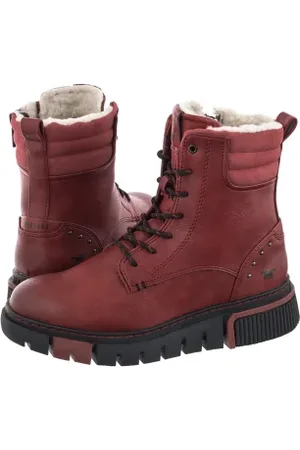 Mustang Botki Czerwone 1502-601-5 (MU570-a)