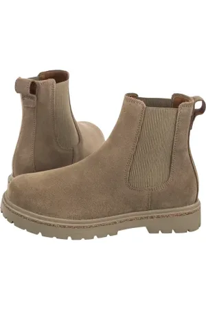 Birkenstock Sztyblety Highwood Slip On Mid Taupe 1025737 (BK283-b)