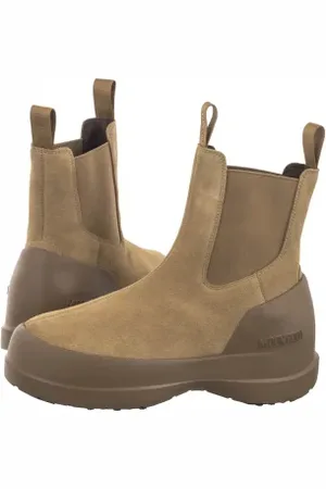 Moon Boot Sztyblety MB Luna Chelsea Suede Sand 2480050 L003 (MB71-b)