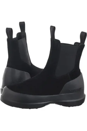 Moon Boot Sztyblety MB Luna Chelsea Suede Black 2480050 N001 (MB71-a)