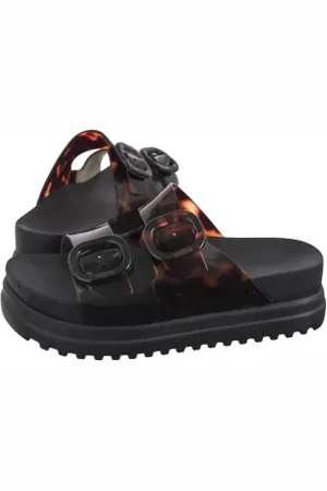 Melissa Klapki Cozy Platform AD 36158/BH499 Black/Tortoise Shell (ML338-b)