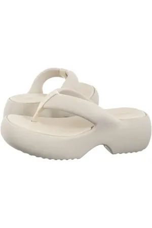 Melissa Japonki Free Fuzzy Platform AD 35875/BB480 Beige (ML343-a)