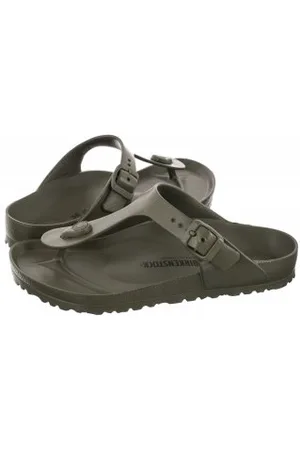 Birkenstock Japonki Gizeh EVA Khaki 1019143 (BK39-x)