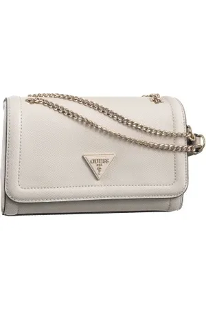 Guess Torebka Listonoszka Noelle Convertible Xbody Flap HWZG78 79210 Bone (GU567-c)