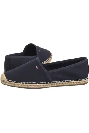 Tommy Hilfiger Espadryle Flag Canvas Espadrille Space Blue FW0FW08541 DW6 (TH1264-e)