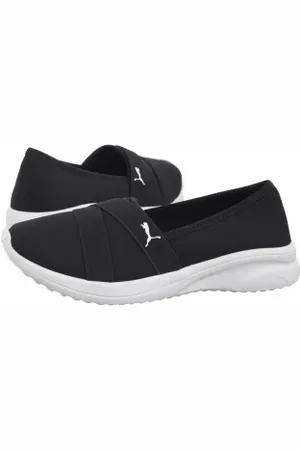 PUMA Sneakersy Adelina 2 Black-White 400236-01 (PU615-b)