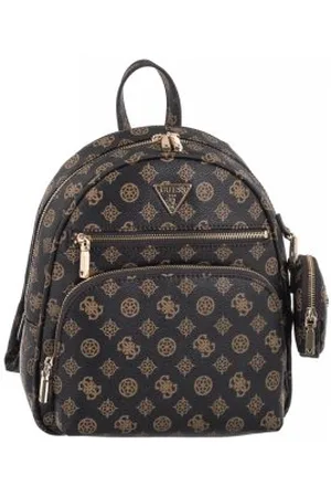 Guess Plecak Power Play Tech Backpack HWPG90 06320 Mocha Logo (GU561-c)