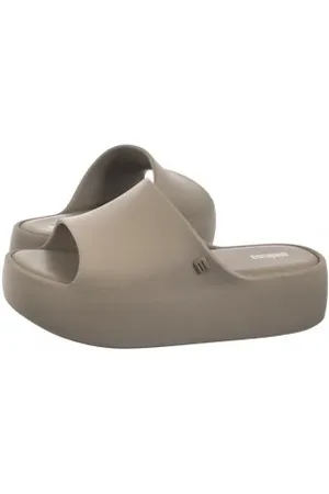 Melissa Klapki Free Platform Slide AD 35859/BJ961 Dark Beige (ML295-c)