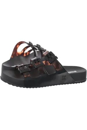 Melissa Klapki Cozy Stripes AD 35943/BC962 Black/Clear Tortoise (ML360-b)