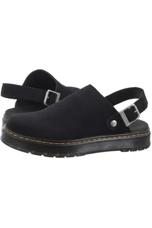 Dr. Martens Klapki Brookline Mule Bronx Suede Black 40666001 (DR102-a)