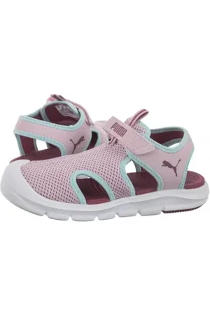 PUMA Sandałki Fun Racer Sandal Mesh Vps Rose Mauve-Port-Safe Lake 401575-03 (PU620-a)