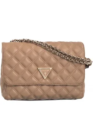 Guess Torebka Giully 2 Cmprtmnt Cnvrtble Flp HWQG87 48200 Beige (GU618-b)