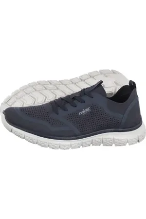 Rieker Sneakersy Granatowe B6600-14 Blue (RI270-a)