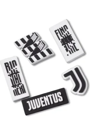 Crocs Zestaw 5 przypinek Jibbitz™ Juventus 5-Pack 10012073 (CR360-a)