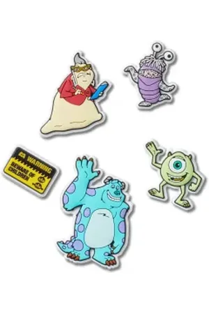 Crocs Zestaw 5 przypinek Jibbitz™ Monsters Inc 5-Pack 10014921 (CR359-a)