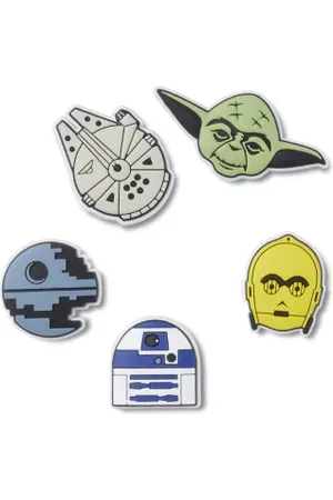 Crocs Zestaw 5 przypinek Jibbitz™ Star Wars 5-Pack 10012077 (CR361-a)